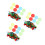 1200Pcs Markers Assorted Colors Plastic Chips for Games 2