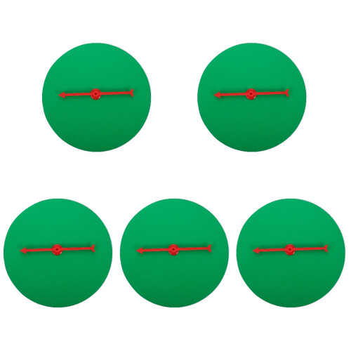 5Pcs DIY Green Rotate Boards for Use