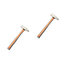 2St Meerkleurige Cross-Peen Hamer Met Grip Voor Metaalbewerking
