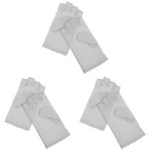 3 Pairs Led Nail Lamp Gloves Uv For Gel Nails Protecting Manicure