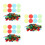 1200Pcs Markers Assorted Colors Plastic Chips for Games 3