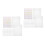 2 Pcs Book Cover Dad Clear Textbook Protector Transparent Sleeve 1