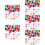 1500Pcs Durable Plastic Chips Round Markers for Teaching Games 8