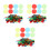 1200Pcs Markers Assorted Colors Plastic Chips for Games 6