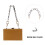 Résine Blanche Pour Sac Décoration Strap Rétro 7