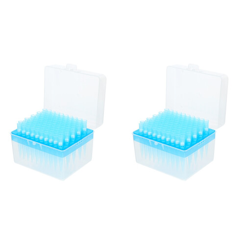 200Pcs Disposable Transparent Filter Pipette Tips for Laboratory Use 1