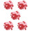 1000Pcs Assorted Color Romantic Love Confetti Wedding Party Decor 9