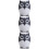 3Pcs Creative Owl Toothpick Jar Grey for Home 8