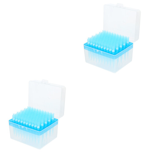 200Pcs Disposable Transparent Filter Pipette Tips for Laboratory Use 2