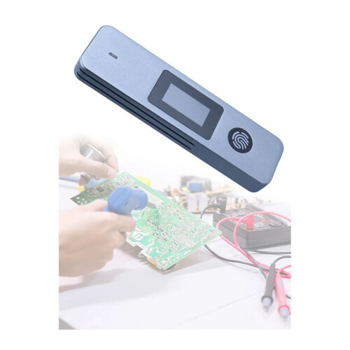 Solid State Disk Box M-Key B +M Key Portable SSD Case Fingerprint Encrypted External Enclosure Box for 2230 2280 SSD 1