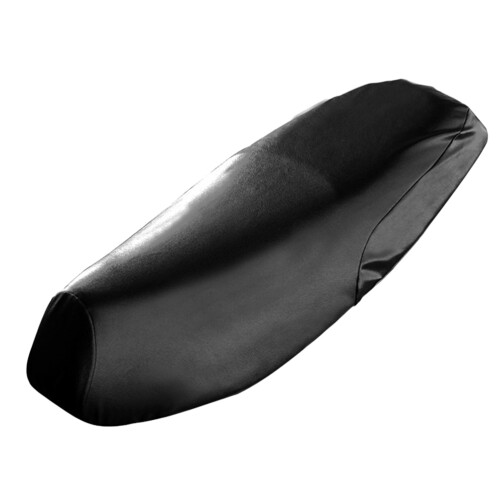 3Pcs Motorcycle Saddle Pads Soft Waterproof Seat Covers Black 1