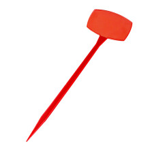 30Pcs Red Plant Tags Durable Garden Markers Reusable for Seedlings