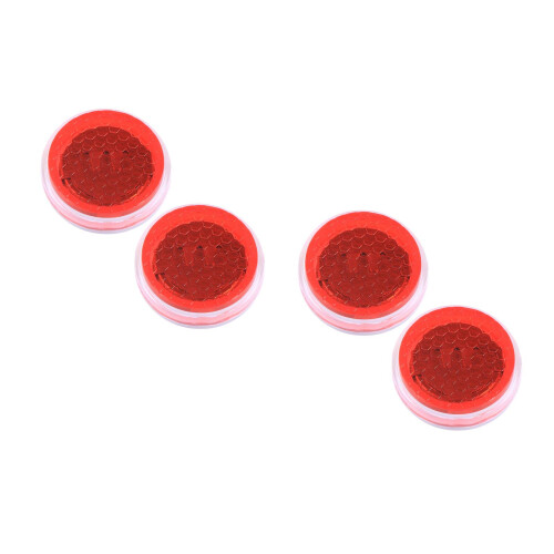 4Pcs Universal Red Wireless Car Door Warning Lights Anti-Collision
