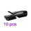10Pcs Black Webbing Buckles Tactical Strap Buckle for Outdoor Backpack 1
