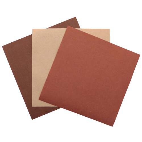 54Pcs Brown Polyester Felt Material for DIY Sewing Patchwork Crafts 1