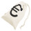 2Pcs Sturdy Beige Canvas Drawstring Bag for Pirate Coins Candy 3