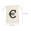 2Pcs Sturdy Beige Canvas Drawstring Bag for Pirate Coins Candy 4
