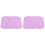 2Pièces Protège-Table À Bébé Violet Facile D'entretien 1