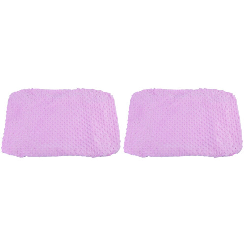 2Pièces Protège-Table À Bébé Violet Facile D'entretien