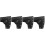 4Pcs Universal Hatchet Sheaths Portable Black Protective Cases 5