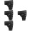 4Pcs Universal Hatchet Sheaths Portable Black Protective Cases 8