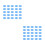 200Pcs Blue Creative Handmade Clouds DIY Material for Phone and Case 1