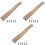 3 Sets Ax Handle Replacement Small Handles 3
