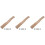 3 Sets Ax Handle Replacement Small Handles 4