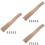 3 Sets Ax Handle Replacement Small Handles 6