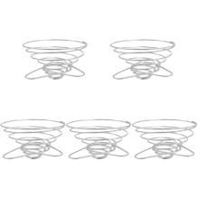 5Pcs Lightweight Foldable Coffee Dripper Stainless Steel Manual Brewer