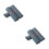 200Pcs Grey Eco-Friendly Shipping Bags for Package Use 5