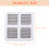 Patch Adhésif Réparation Moustiquaire Noir Usage 11