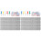 2Sets Felt Cork Board Strips Light Grey Small Wall Bulletin Boards 1