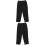 2Pcs Black Chef Outfit Men Polyester Work Pants for Kitchen Use 4