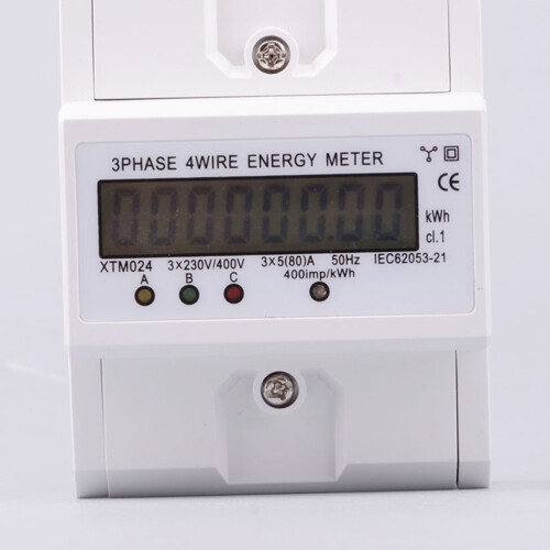 Compteur Électrique LCD Pour Mesure Circuit Courant 1