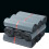 200Pcs Grey Eco-Friendly Shipping Bags for Package Use 10