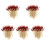 5Pcs Wooden Food Picks Multi Fruit Appetizer Sticks 1