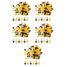 600Pcs Plastic Fake Bird Beak Parts Ideal for Dolls and Animal Crafts