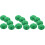 15Pcs Green Caps with Bowknot for St. Patrick's Day Decor 5