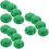 15Pcs Green Caps with Bowknot for St. Patrick's Day Decor 8