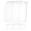 4Pièces Couvre-Prises Étanches Transparent ABS Protection Sécurisée 9