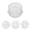 6Pcs Egg Steamer Rack with Clear Cover for Even Cooking 9