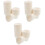 150Pcs Lightweight Pulp Disposable Cups for Ice Cream and Yogurt 4