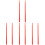 4Paren Professionele Nylon Drum Sticks Rood Voor Drumstelgebruik 1