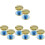 8 Pcs Titanium Belt Screws Fabric Pure Titanium 1
