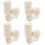 200Pcs White Pulp Cups Small for Ice Cream Dessert 5