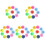 50Pcs Durable PP Numbered Balls Assorted Colors for Party Fun 1