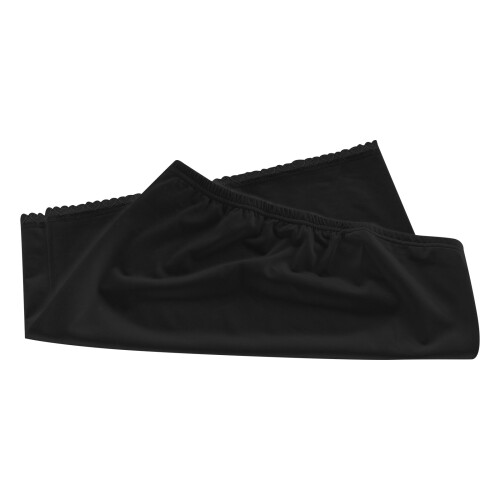 5Pcs Black Lace Under Skirts Polyester Comfortable Slips for Women 2
