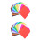 80Pcs Manual DIY Material Felt Sheets Easy to Assorted 5
