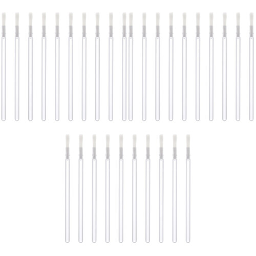 150Pcs Fine Nylon Lip Liner Disposable Brushes White for Professional 1